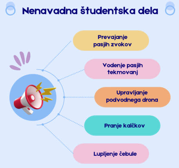 Nenavadna študentska dela - lupljenje čebule, prevajanje pasjih zvokov