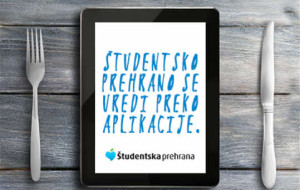 V naših poslovalnicah študentske prehrane ni možno urejati