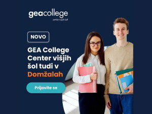 V Domžale prihaja GEA College – Center višjih šol